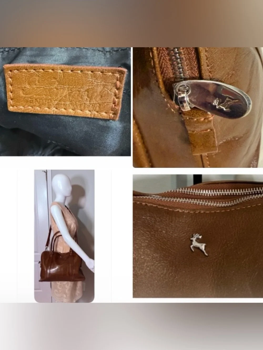 Ashwood leather satchel